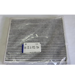 Meistersatz A/C filter charcoal active for BMW Z4 2002-2016