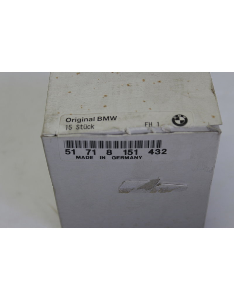 BMW Genuine BMW trim plug Price per unit