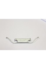 Front brake pad retaining clip for BMW E-32 E-34
