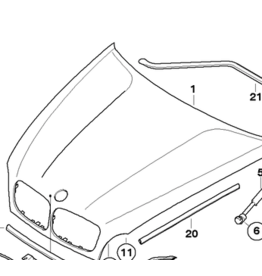 BMW Capo para BMW X5 E-70 X6 E-71