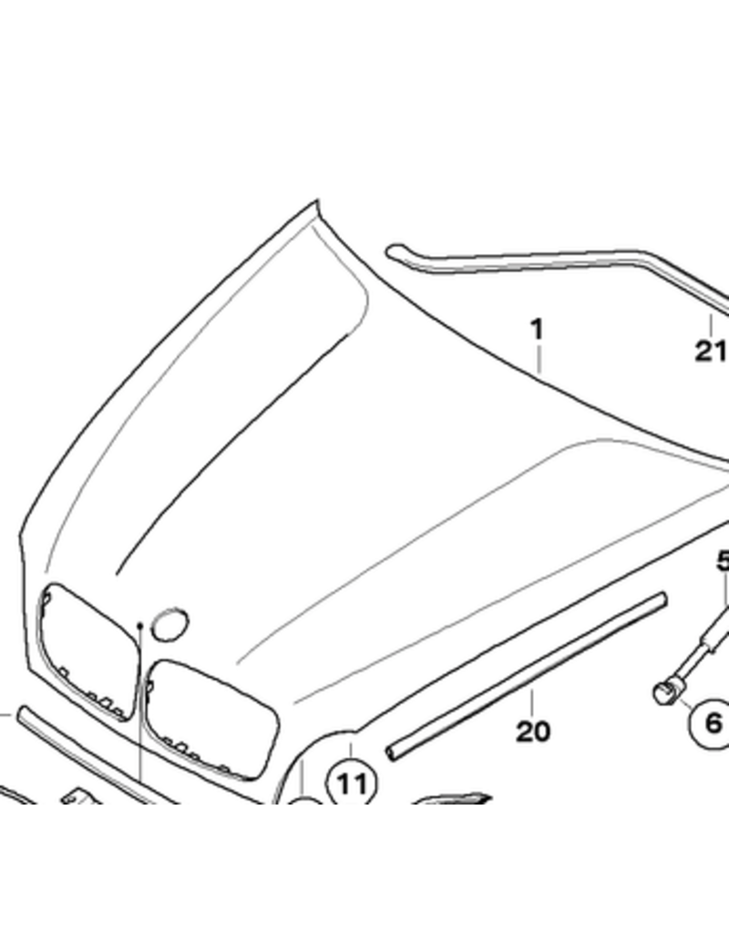 BMW Capo para BMW X5 E-70 X6 E-71