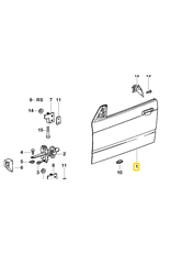 BMW Porta dianteira esquerda para BMW E-36 coupe/conversivel