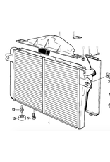 Behr Radiator with transmission oil cooler for BMW E-28