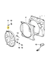 BMW Ventilador adicional para BMW E-24 E-31 E-32 E-34 E-36
