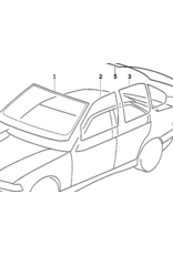BMW NOS Right window guide for BMW E-36