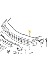 Front bumper gasket for BMW 7 series E-38