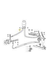 BMW Power steering hose for BMW E-36