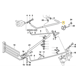 OEM Mangueira direcao hidraulica para  BMW E-38