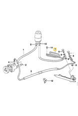 BMW Mangueira da direcao hidraulica com retorno para  BMW E-36