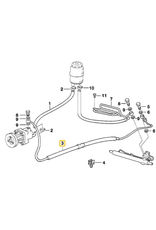 BMW Power steering hose for BMW E-36