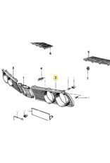 BMW Headlamp front left grill for BMW E-28