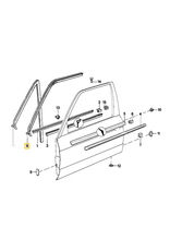 BMW Junta porta dianteira direita para BMW E-30