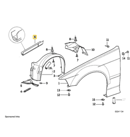BMW Edge protection for BMW E-36