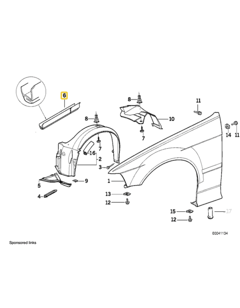 BMW Edge protection for BMW E-36