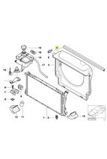 BMW Borracha vedacao para  BMW E-38 E-39 E-52
