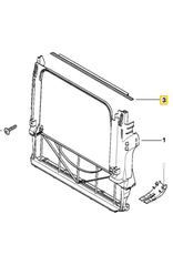 BMW Radiator carrier seal for BMW E-53