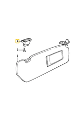 BMW Suporte quebrado para  BMW E-34 E-36