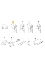 BMW Relay verde para  BMW E-36 E-46 E-34 E-39 E-60 E-32 E-38 E-31