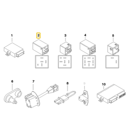 BMW Green Relay for BMW E-36 E-46 E-34 E-39 E-60 E-32 E-38 E-31