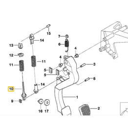 BMW Pino de trava para  BMW E-36 Z3