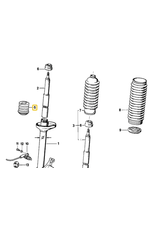 GKN Par de contrachoque para  BMW E-24 E-28 E-30 E-32 E-36 E-38 E-39 E-65