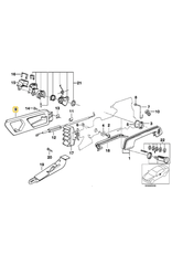 BMW Door handle inner right for BMW 7 series E-32