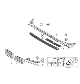 BMW Acabamento para  BMW E-38