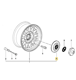 BMW Hub cap for BMW E-31