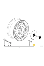 BMW Calota centra de roda para  BMW E-24 E-32 E-34