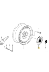 BMW Calota de roda para BMW E-32 E-34