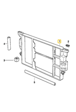 BMW Condenser frame mount for BMW E-39 Z8