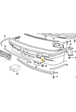 BMW Suporte tampa parachoque para  BMW E-24 E-28 E-30 E-34