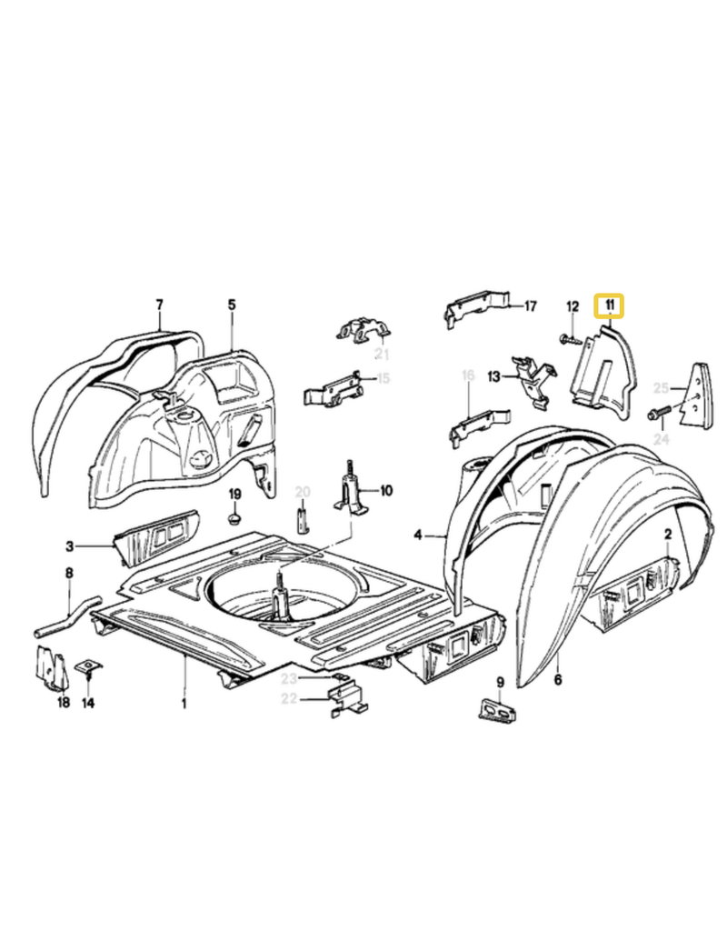 BMW Acabamento para  BMW E-30