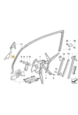 BMW Mirror mount interior trim  cover right for BMW E-36