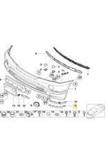BMW Lateral right cover for BMW X5 E-53