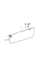 BMW Bracket tapa sol para  BMW E-23 E-24 E-28 E-30
