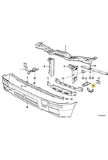 BMW Acabamento parachoque dianteiro lado direito para BMW E-30