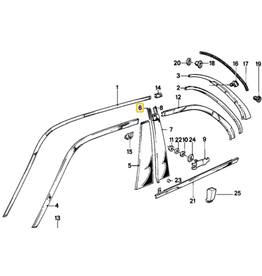 BMW Gasket (right side) for BMW E-30