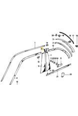 BMW Gasket (right side) for BMW E-30