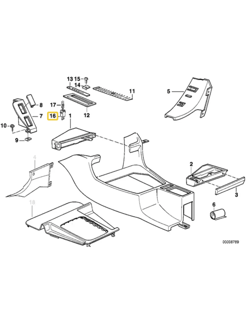 BMW Socket lampada para  BMW E-32 E-34