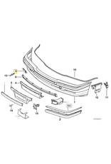 BMW Flap eye towing for BMW E-38