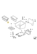 BMW Cinzeiro traseiro para  BMW E-36