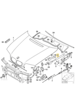 Par amortecedor de capo para BMW M3 E-46