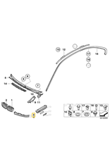 BMW Front bumper cover left for BMW E-46