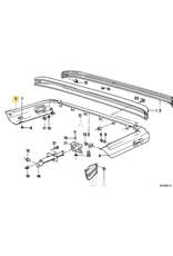 BMW Rear bumper trim right for BMW E-30