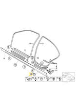 BMW Door entry trim cover cup for BMW E-46