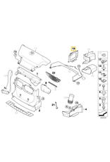BMW Bracket duto de ara para  BMW E-46