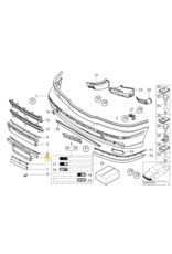 BMW Base placa dianteira para BMW E-39