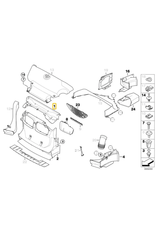 BMW Radiator cover for BMW E-46