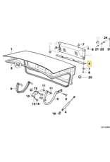 BMW Acabamento porta malas para  BMW E-34